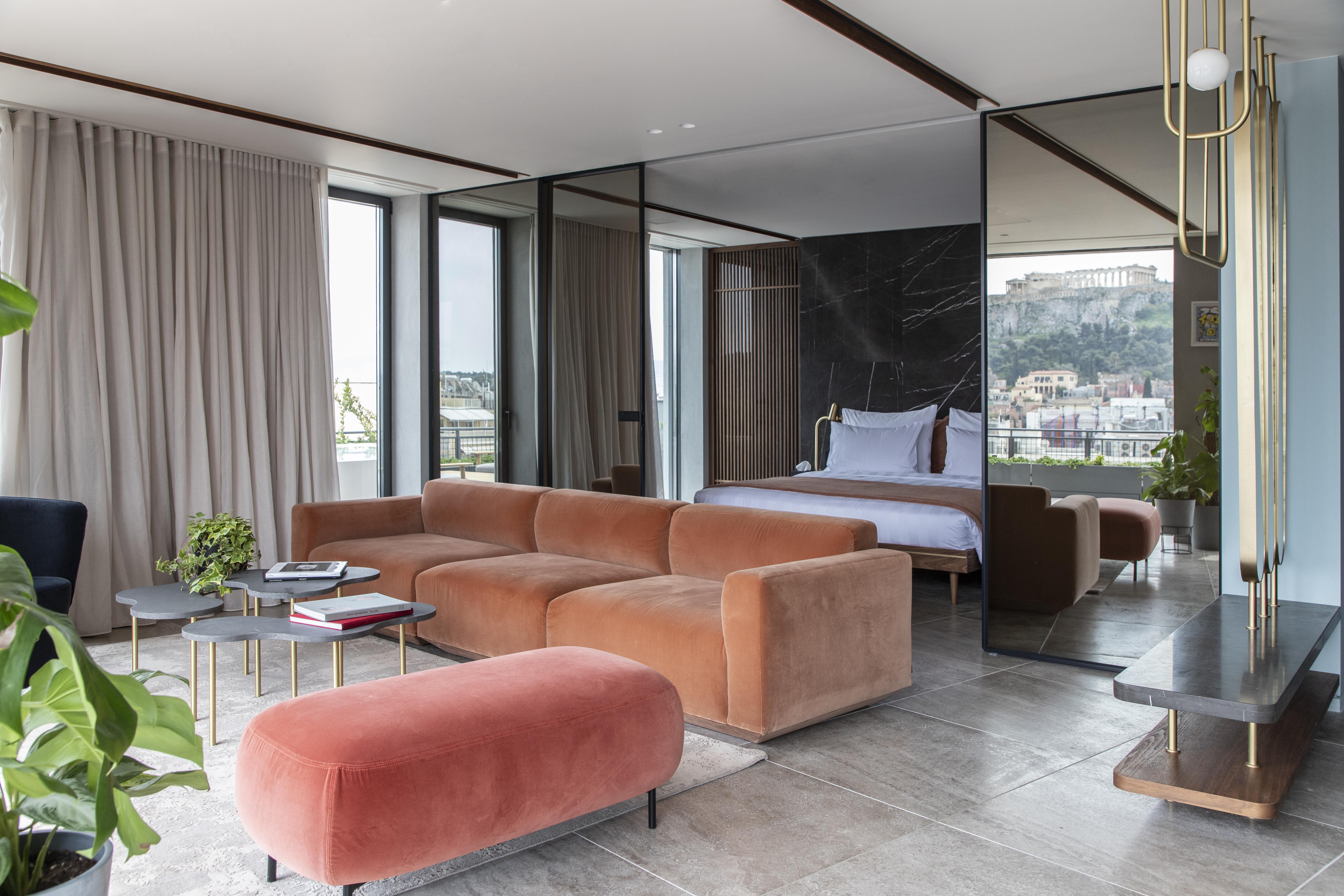 Perianth Hotel Athena Bagian luar foto Suite at the Hotel