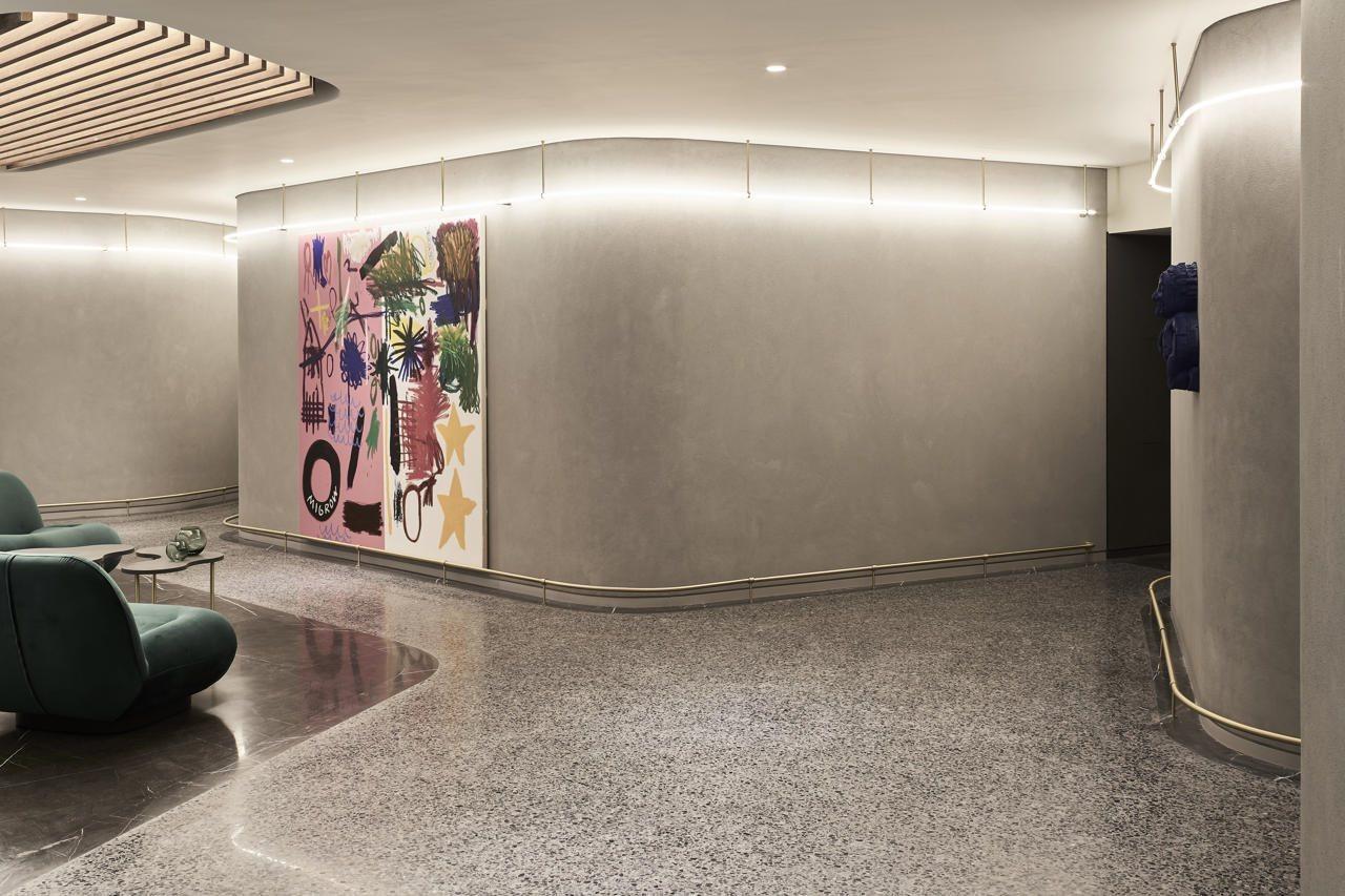 Perianth Hotel Athena Bagian luar foto The lobby of the building